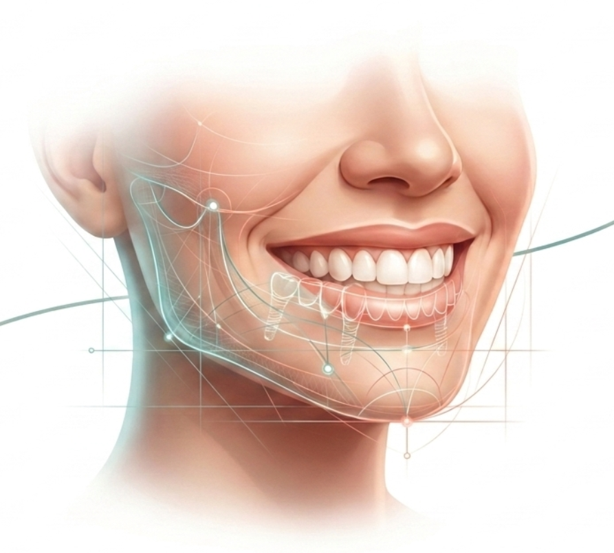 Dentist consulting with patient