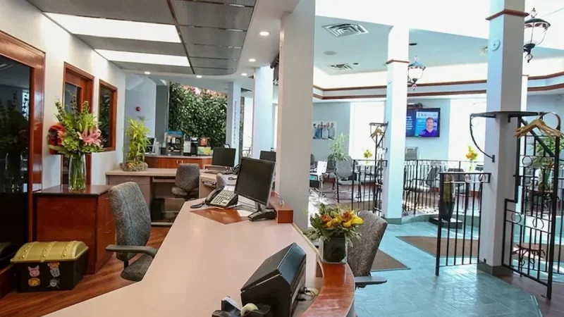 Vitality Dentistry reception and welcome area