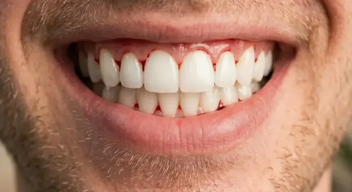 Woman with healthy smile