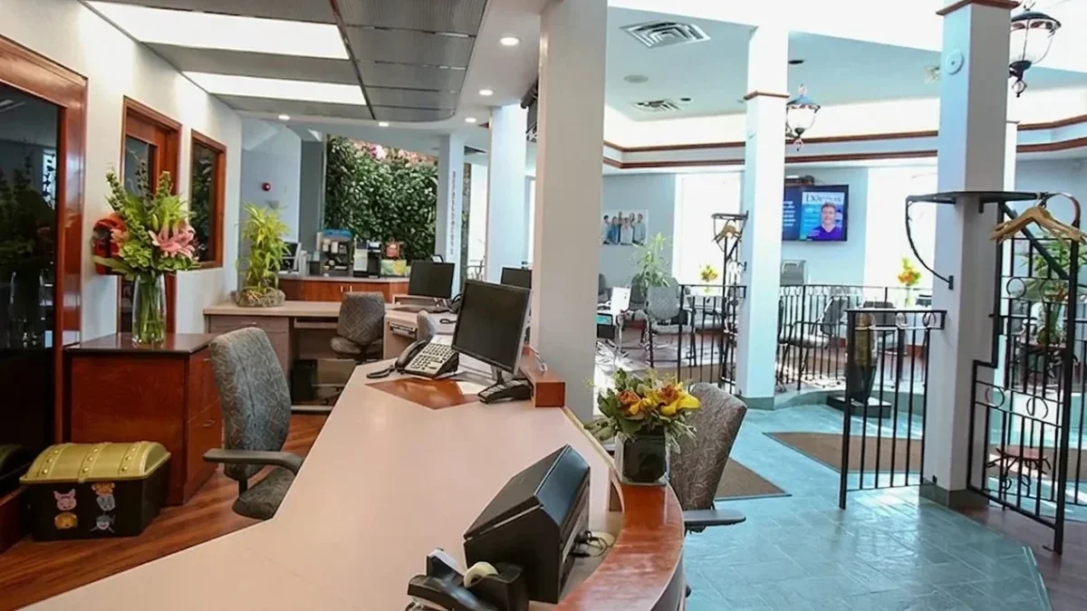 Vitality Health reception area