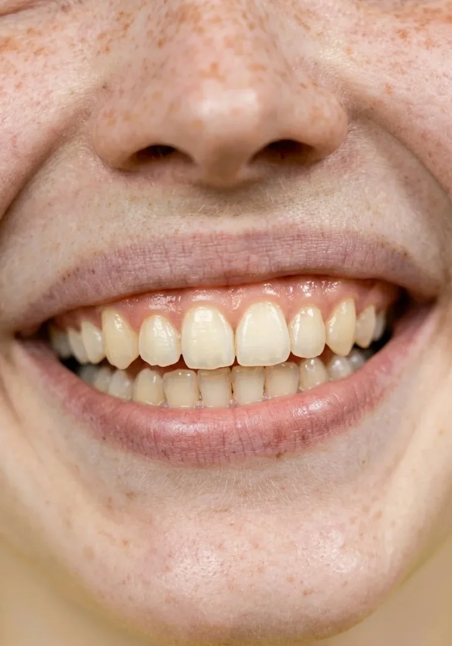 Healthy gum smile