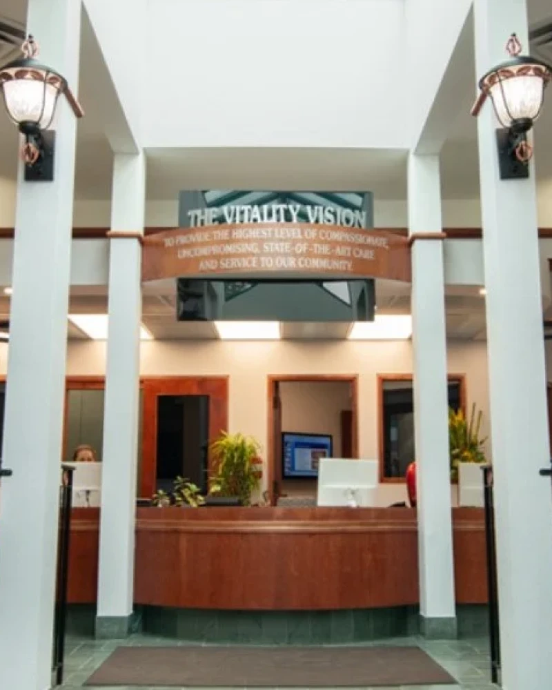 Pre-operative consultation at Vitality Dentistry