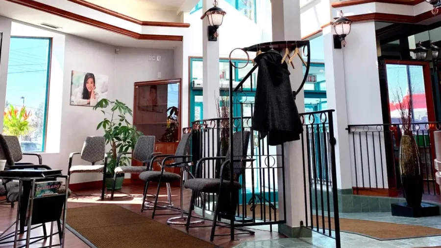 Refreshment area for waiting family members
