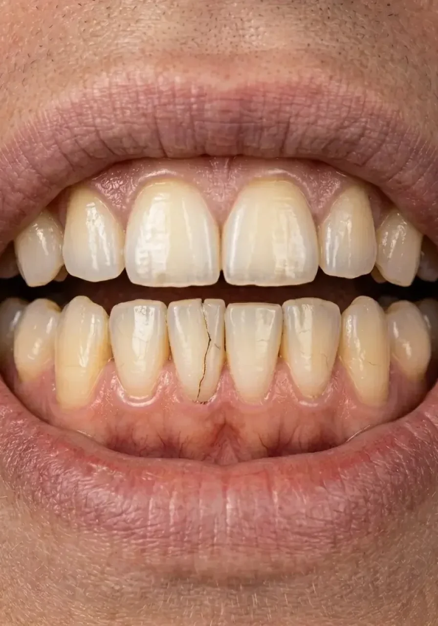 Dental damage example